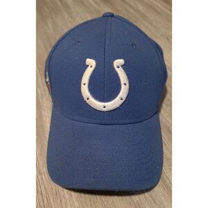 Reebok Indianapolis Colts New Adjustable Hat Baseball Ball Cap One Size Blue
